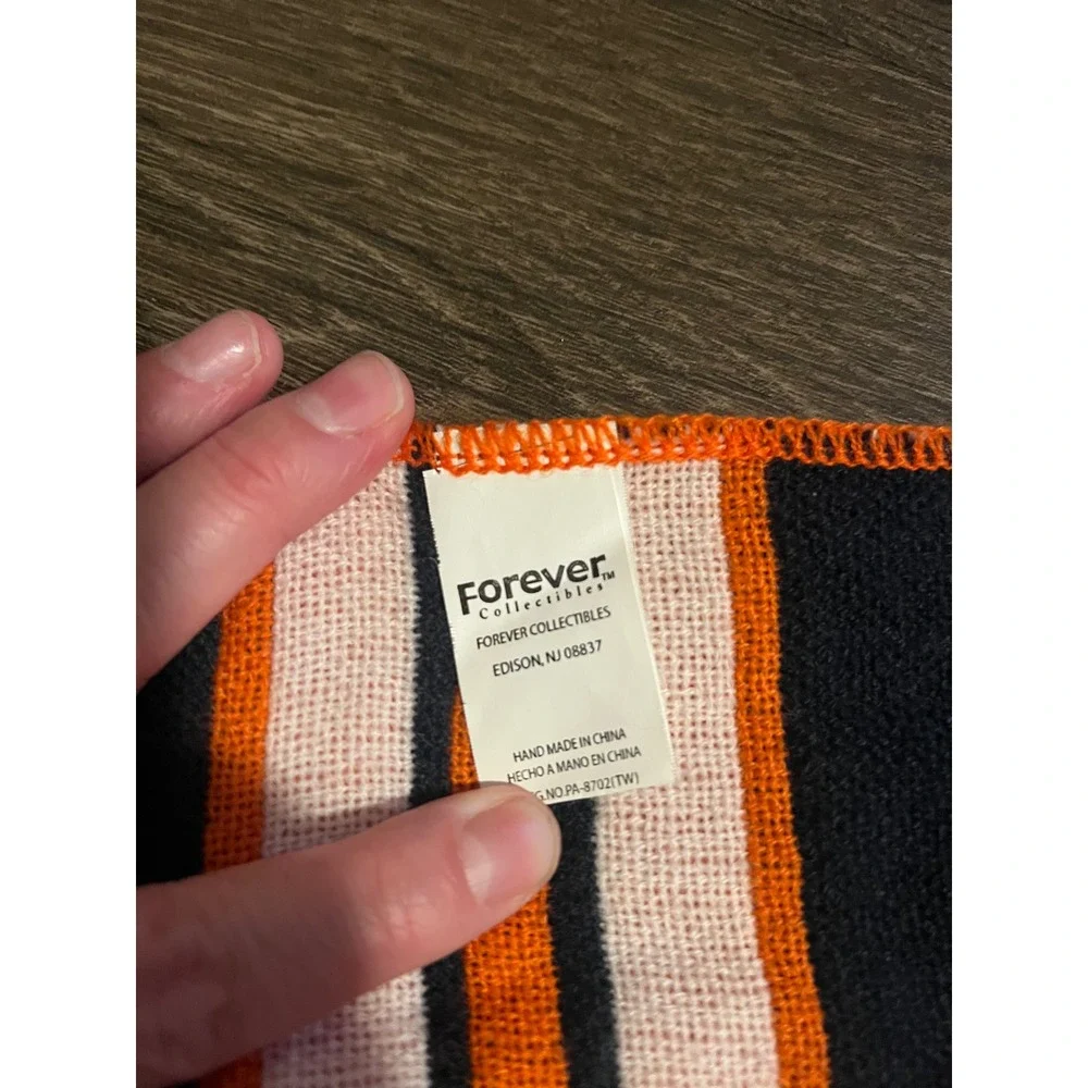 Forever Collectibles Unisex Scarf Chicago Bears Knit Orange OS